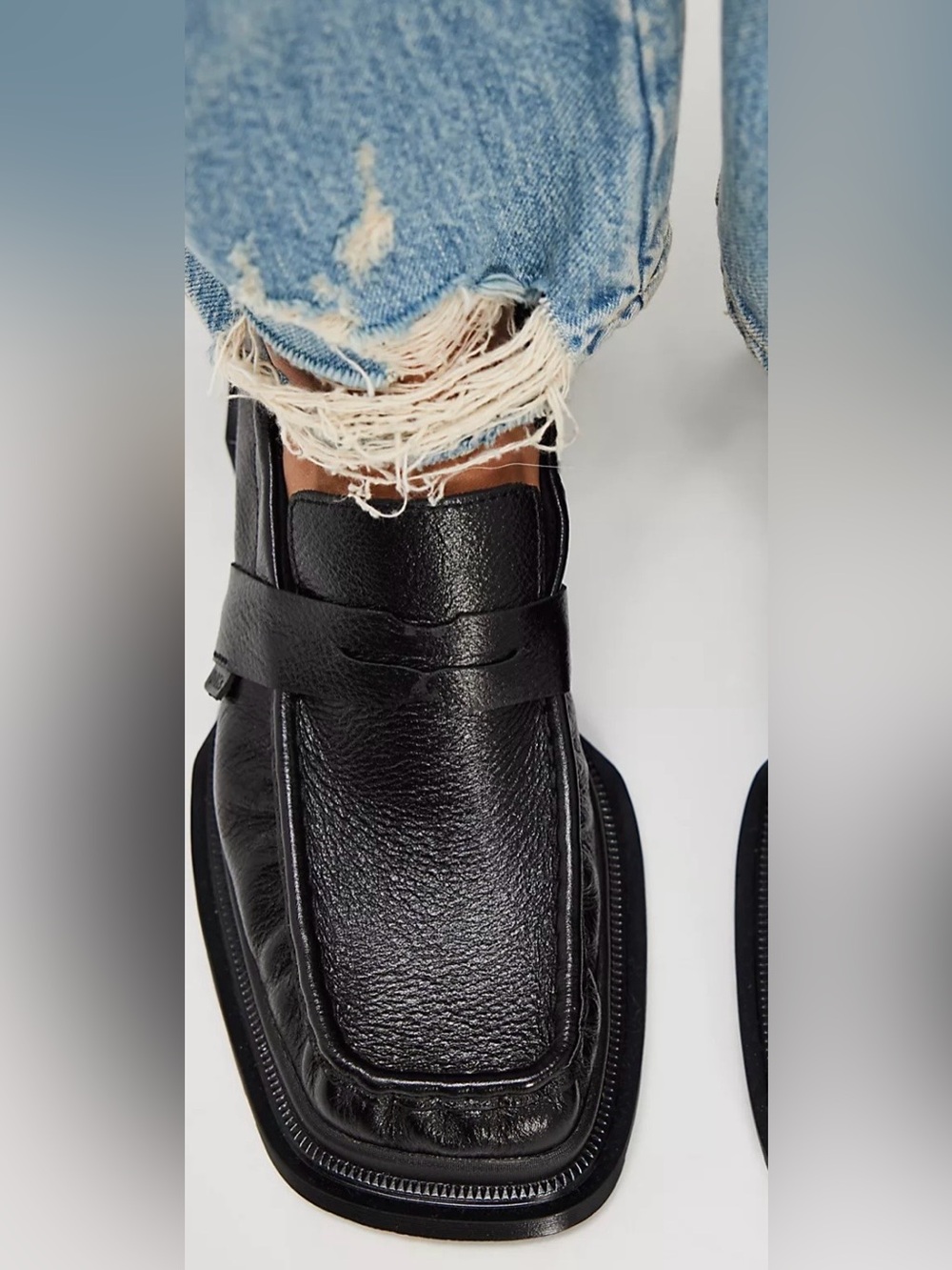 Doc Martens Maybole Black Leather Loafers, New